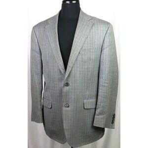 Lauren Ralph Lauren Silk/Wool Houndstooth 2 Button Sport‎ Jacket Men's 41R